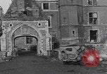 Image Château de Merode endommagé Merode Allemagne, 1944, de la seconde 18 séquences d'archives historiques vidéo 65675080087