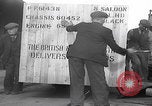 Image of British car exports postwar United Kingdom, 1947, second 14 stock footage video 65675080093