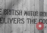 Image of British car exports postwar United Kingdom, 1947, second 16 stock footage video 65675080093