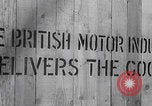 Image of British car exports postwar United Kingdom, 1947, second 19 stock footage video 65675080093