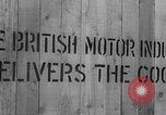 Image of British car exports postwar United Kingdom, 1947, second 22 stock footage video 65675080093
