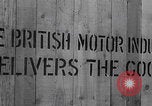 Image of British car exports postwar United Kingdom, 1947, second 27 stock footage video 65675080093