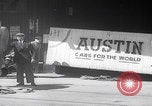Image of British car exports postwar United Kingdom, 1947, second 33 stock footage video 65675080093