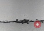 Image of Luftwaffe paratroopers jump from plane Germany, 1942, second 1 stock footage video 65675080105