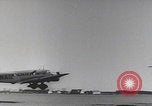 Image of Luftwaffe paratroopers jump from plane Germany, 1942, second 7 stock footage video 65675080105
