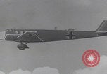 Image of Luftwaffe paratroopers jump from plane Germany, 1942, second 34 stock footage video 65675080105