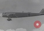 Image of Luftwaffe paratroopers jump from plane Germany, 1942, second 35 stock footage video 65675080105