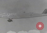 Image of Luftwaffe paratroopers jump from plane Germany, 1942, second 40 stock footage video 65675080105