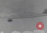 Image of Luftwaffe paratroopers jump from plane Germany, 1942, second 42 stock footage video 65675080105