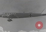 Image of Luftwaffe paratroopers jump from plane Germany, 1942, second 45 stock footage video 65675080105