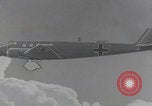 Image of Luftwaffe paratroopers jump from plane Germany, 1942, second 54 stock footage video 65675080105