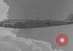 Image of Luftwaffe paratroopers jump from plane Germany, 1942, second 58 stock footage video 65675080105