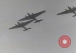 Image of Luftwaffe paratroopers jump from plane Germany, 1942, second 61 stock footage video 65675080105