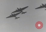 Image of Luftwaffe paratroopers jump from plane Germany, 1942, second 62 stock footage video 65675080105