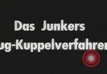 Image of German in flight refueling Germany, 1940, second 8 stock footage video 65675080108