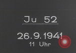 Immagine di Aliante da traino Junkers Ju52 Peenemunde Germania, 1941, secondo 8 filmato di repertorio 65675080110