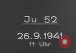 Immagine di Aliante da traino Junkers Ju52 Peenemunde Germania, 1941, secondo 9 filmato di repertorio 65675080110