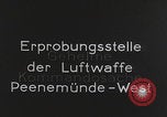 Image of JATO units testing Peenemunde Germany, 1942, second 5 stock footage video 65675080112