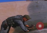 Image of Douglas AC47 Spooky inspected Pleiku South Vietnam, 1968, second 38 stock footage video 65675080117