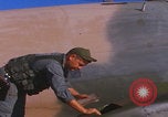 Image of Douglas AC47 Spooky inspected Pleiku South Vietnam, 1968, second 39 stock footage video 65675080117