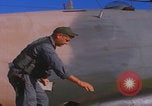 Image of Douglas AC47 Spooky inspected Pleiku South Vietnam, 1968, second 41 stock footage video 65675080117
