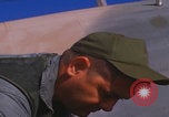 Image of Douglas AC47 Spooky inspected Pleiku South Vietnam, 1968, second 48 stock footage video 65675080117