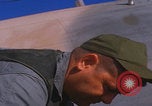 Image of Douglas AC47 Spooky inspected Pleiku South Vietnam, 1968, second 51 stock footage video 65675080117