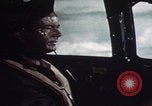 Image of US pilot in cockpit Europe, 1945, second 7 stock footage video 65675080121