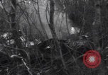 Image of P-47 Thunderbolt crash site Bissen Belgium, 1945, second 20 stock footage video 65675080130