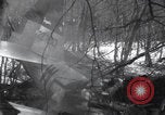 Image of P-47 Thunderbolt crash site Bissen Belgium, 1945, second 36 stock footage video 65675080130