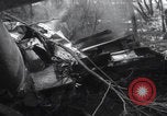 Image of P-47 Thunderbolt crash site Bissen Belgium, 1945, second 57 stock footage video 65675080130