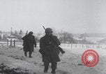 Image of US 83rd Division infantry troops march Bovigny Belgium, 1945, second 7 stock footage video 65675080131