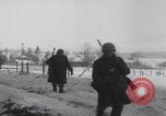 Image of US 83rd Division infantry troops march Bovigny Belgium, 1945, second 8 stock footage video 65675080131