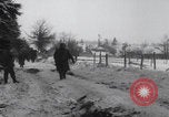 Image of US 83rd Division infantry troops march Bovigny Belgium, 1945, second 24 stock footage video 65675080131