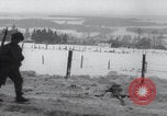 Image of US 83rd Division infantry troops march Bovigny Belgium, 1945, second 25 stock footage video 65675080131