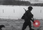 Image of US 83rd Division infantry troops march Bovigny Belgium, 1945, second 29 stock footage video 65675080131