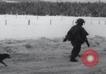 Image of US 83rd Division infantry troops march Bovigny Belgium, 1945, second 33 stock footage video 65675080131