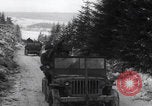 Image of US 83rd Division infantry troops march Bovigny Belgium, 1945, second 40 stock footage video 65675080131