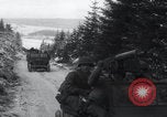 Image of US 83rd Division infantry troops march Bovigny Belgium, 1945, second 42 stock footage video 65675080131