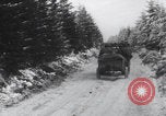 Image of US 83rd Division infantry troops march Bovigny Belgium, 1945, second 46 stock footage video 65675080131