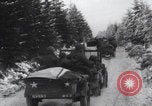 Image of US 83rd Division infantry troops march Bovigny Belgium, 1945, second 49 stock footage video 65675080131