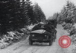 Image of US 83rd Division infantry troops march Bovigny Belgium, 1945, second 50 stock footage video 65675080131