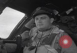 Image of Boeing B-29 Superfortress bomber in flight Japan, 1945, second 10 stock footage video 65675080133