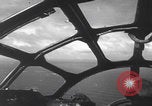 Image of Boeing B-29 Superfortress bomber in flight Japan, 1945, second 15 stock footage video 65675080133