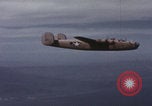 Image of B-24 Liberator bombers in formation Libya, 1943, second 51 stock footage video 65675080138