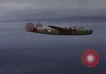 Image of B-24 Liberator bombers in formation Libya, 1943, second 52 stock footage video 65675080138