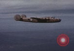 Image of B-24 Liberator bombers in formation Libya, 1943, second 54 stock footage video 65675080138