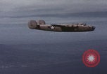 Image of B-24 Liberator bombers in formation Libya, 1943, second 55 stock footage video 65675080138