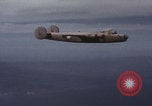 Image of B-24 Liberator bombers in formation Libya, 1943, second 57 stock footage video 65675080138