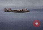 Image of B-24 Liberator bombers in formation Libya, 1943, second 60 stock footage video 65675080138